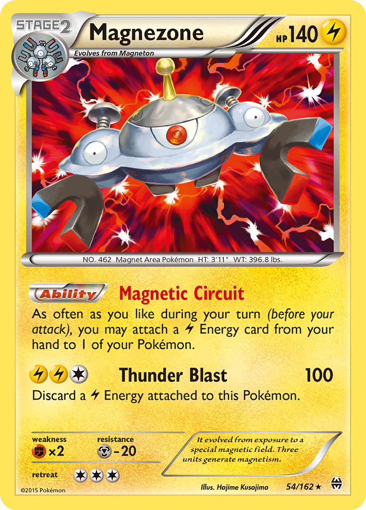 Magnezone (54/162) [XY: BREAKthrough] | Enigma On Main