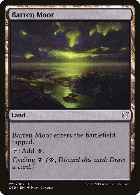 Barren Moor [Commander 2019] | Enigma On Main