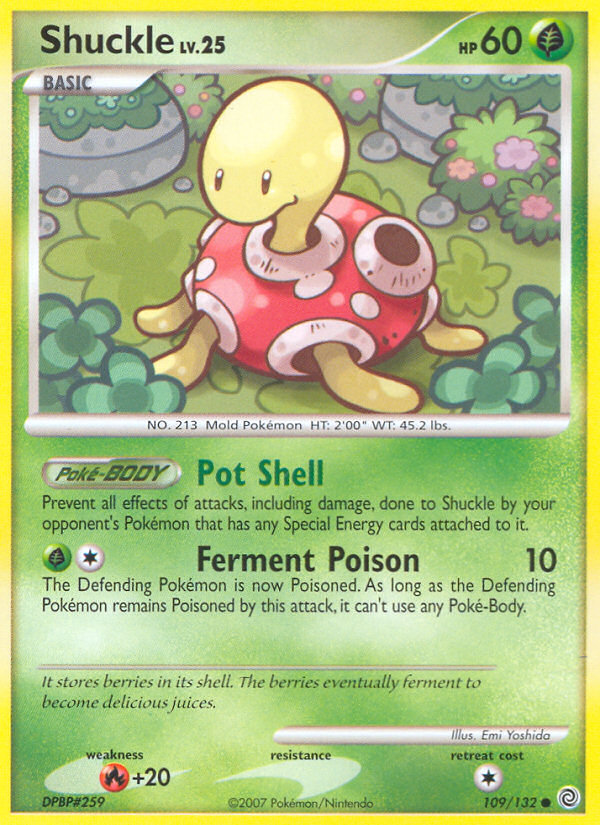 Shuckle (109/132) [Diamond & Pearl: Secret Wonders] | Enigma On Main