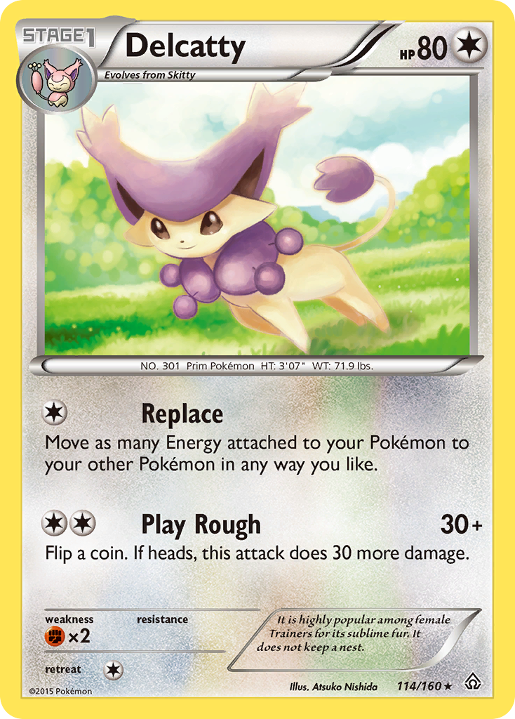 Delcatty (114/160) [XY: Primal Clash] | Enigma On Main