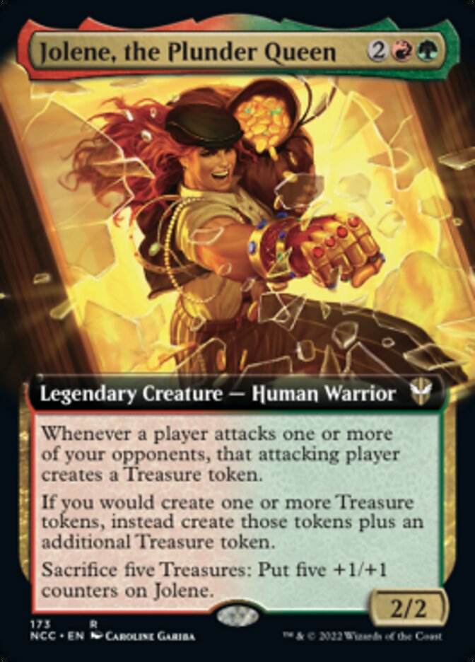 Jolene, the Plunder Queen (Extended Art) [Streets of New Capenna Commander] | Enigma On Main