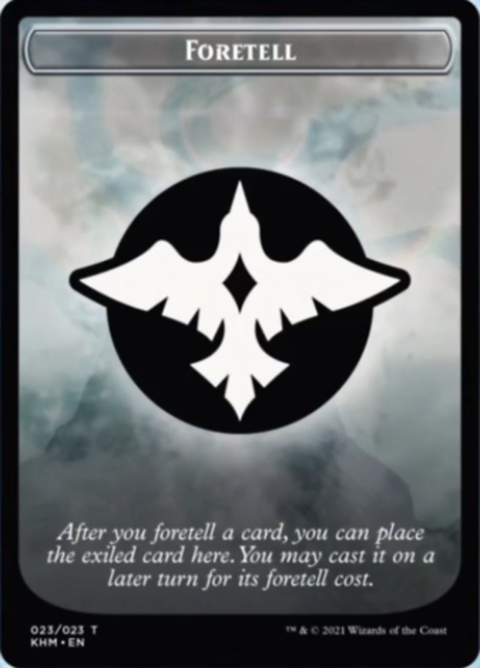 Foretell [Kaldheim Tokens] | Enigma On Main