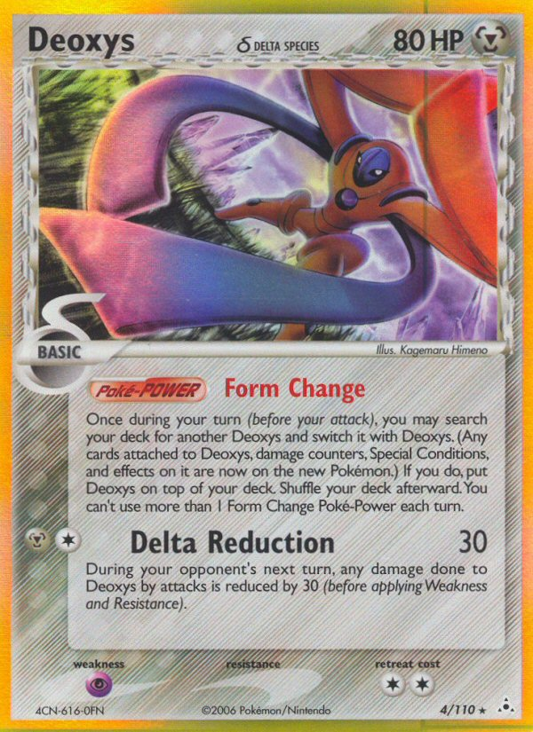 Deoxys (4/110) (Delta Species) [EX: Holon Phantoms] | Enigma On Main