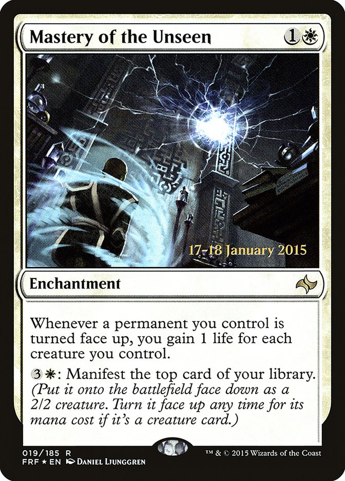 Mastery of the Unseen  [Fate Reforged Prerelease Promos] | Enigma On Main