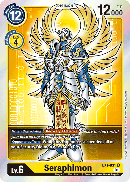 Seraphimon [EX1-031] [Classic Collection] | Enigma On Main