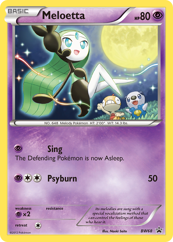 Meloetta (BW68) [Black & White: Black Star Promos] | Enigma On Main