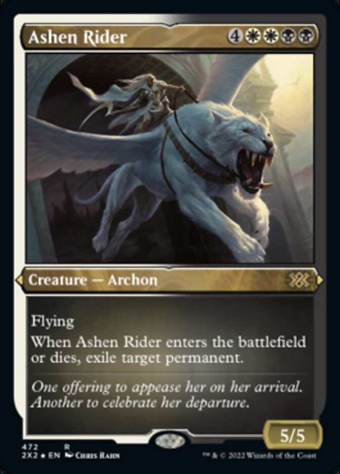 Ashen Rider (Foil Etched) [Double Masters 2022] | Enigma On Main