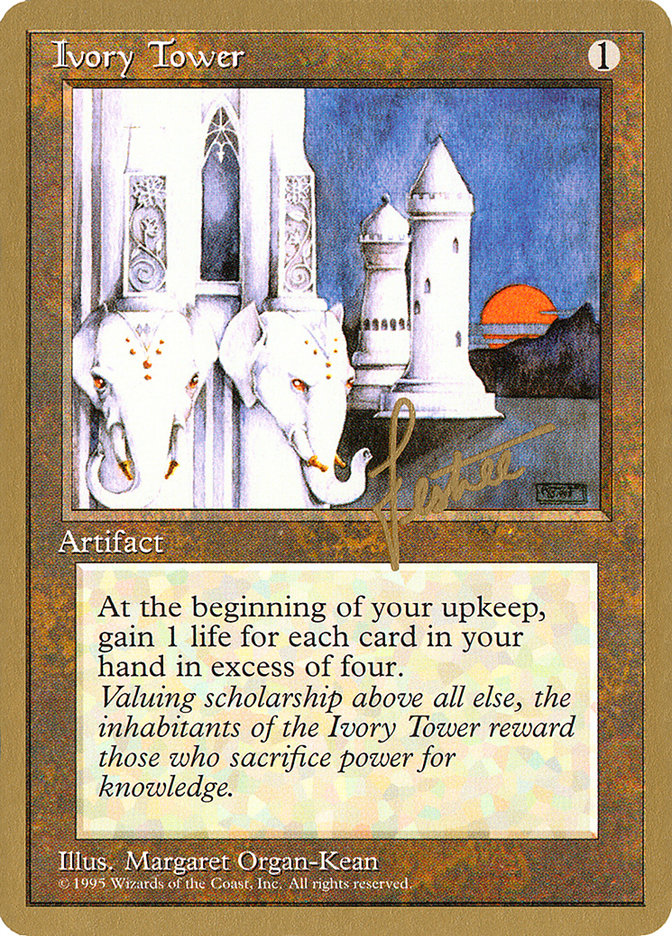 Ivory Tower (Bertrand Lestree) [Pro Tour Collector Set] | Enigma On Main