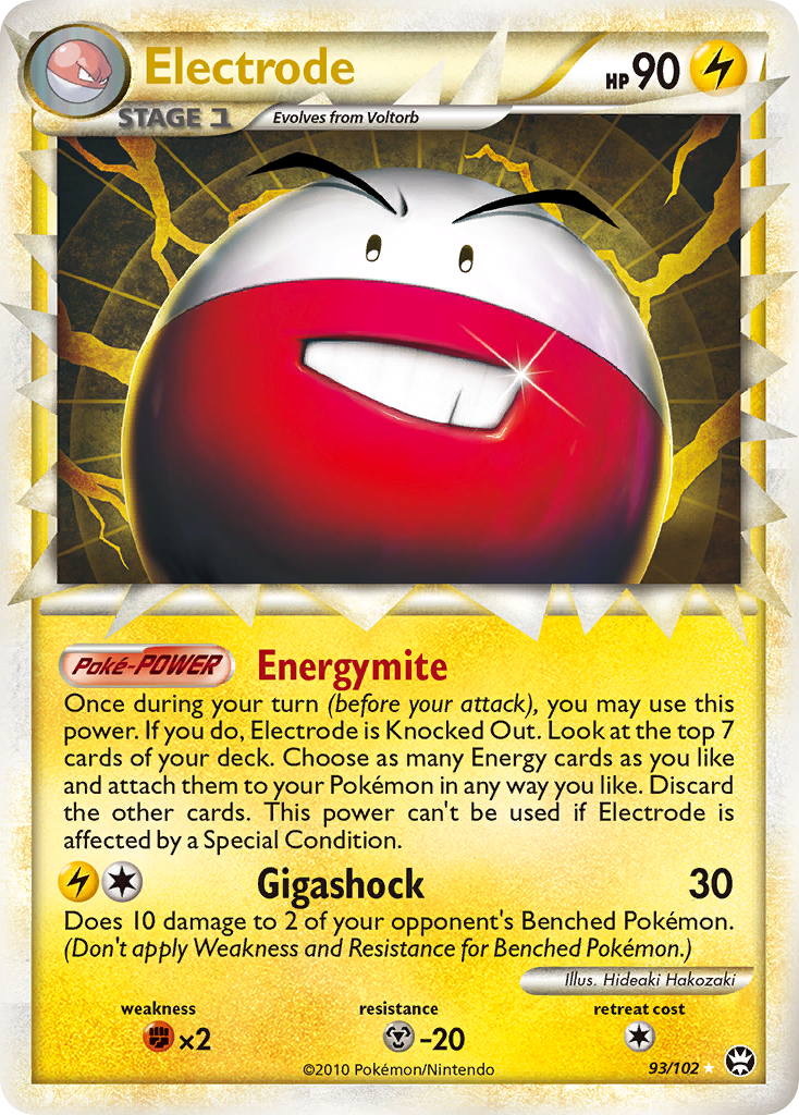 Electrode (93/102) [HeartGold & SoulSilver: Triumphant] | Enigma On Main