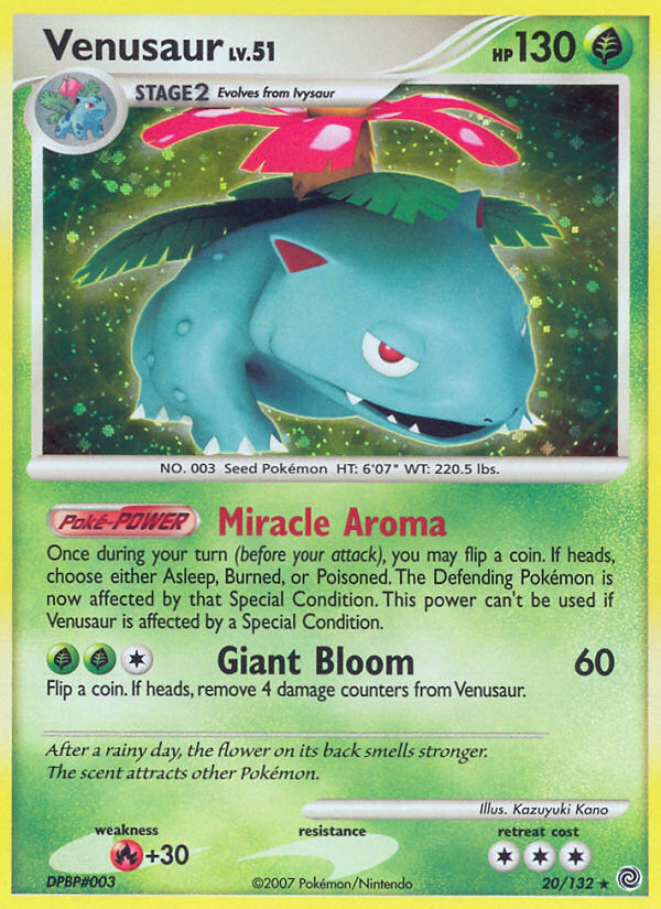 Venusaur (20/132) [Diamond & Pearl: Secret Wonders] | Enigma On Main