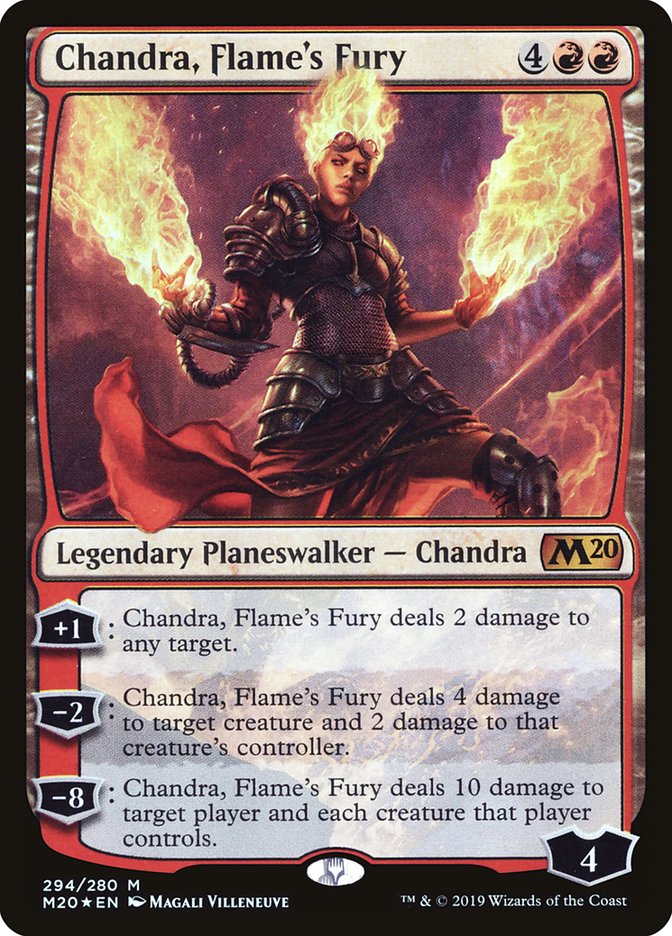 Chandra, Flame's Fury [Core Set 2020] | Enigma On Main