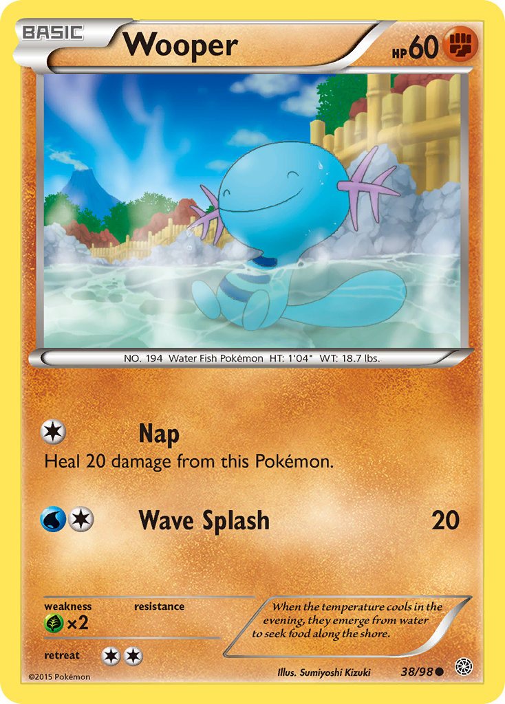 Wooper (38/98) [XY: Ancient Origins] | Enigma On Main