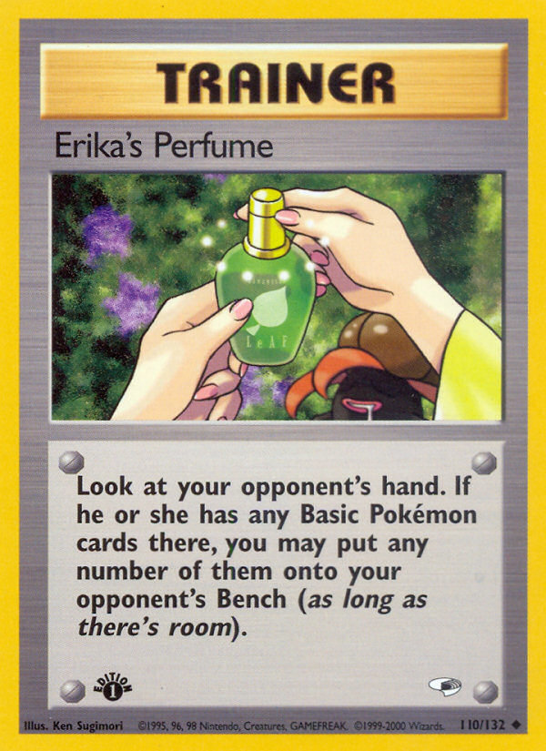 Erika's Perfume (110/132) [Gym Heroes 1st Edition] | Enigma On Main