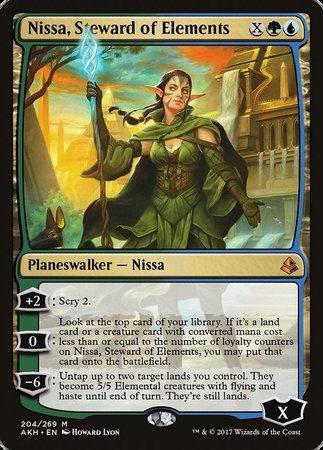 Nissa, Steward of Elements [Amonkhet] | Enigma On Main