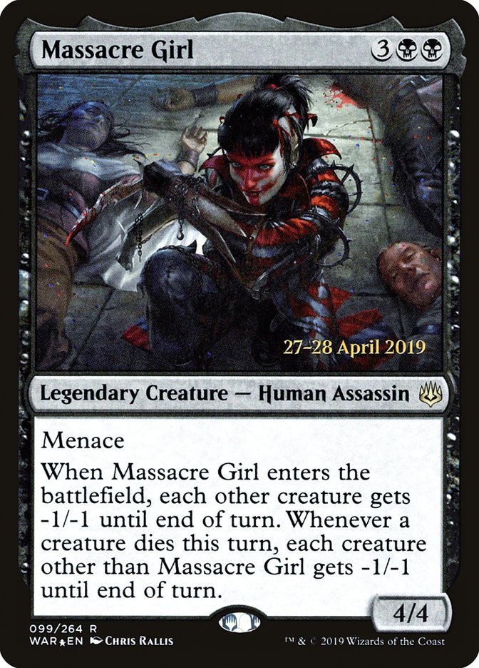 Massacre Girl  [War of the Spark Prerelease Promos] | Enigma On Main