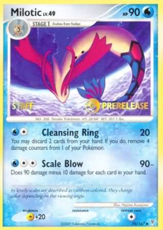 Milotic (70/147) (Staff Prerelease Promo) [Nintendo: Black Star Promos] | Enigma On Main