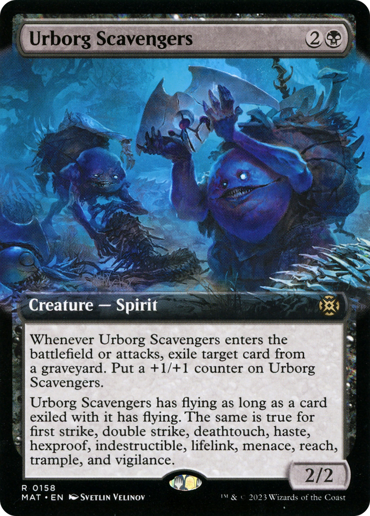 Urborg Scavengers (Extended Art) [March of the Machine: The Aftermath] | Enigma On Main