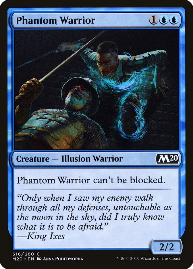 Phantom Warrior [Core Set 2020] | Enigma On Main