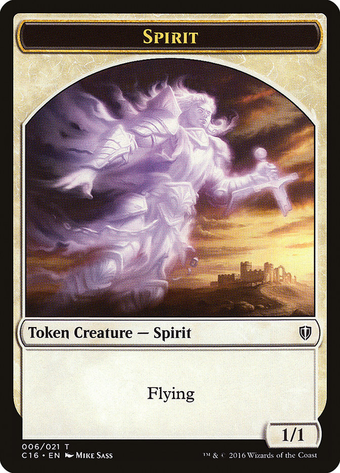 Spirit (006/021) [Commander 2016 Tokens] | Enigma On Main