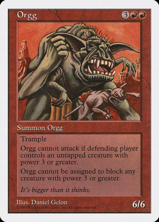 Orgg [Fifth Edition] | Enigma On Main