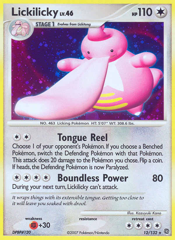 Lickilicky (12/132) [Diamond & Pearl: Secret Wonders] | Enigma On Main