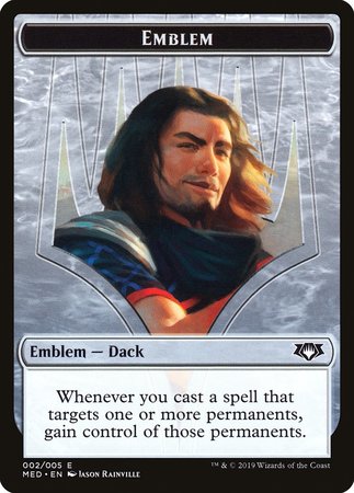 Emblem - Dack Fayden [Mythic Edition Tokens] | Enigma On Main