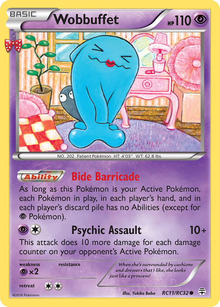 Wobbuffet (RC11/RC32) [XY: Generations] | Enigma On Main