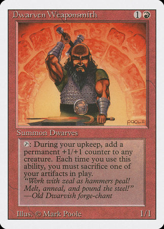 Dwarven Weaponsmith [Revised Edition] | Enigma On Main