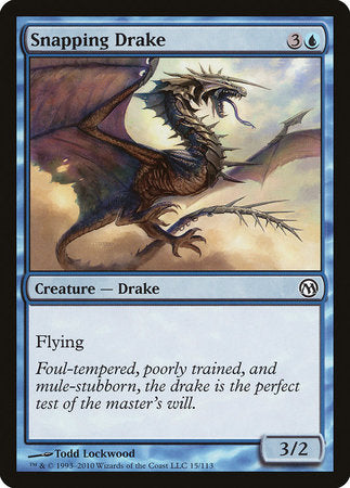 Snapping Drake [Duels of the Planeswalkers] | Enigma On Main