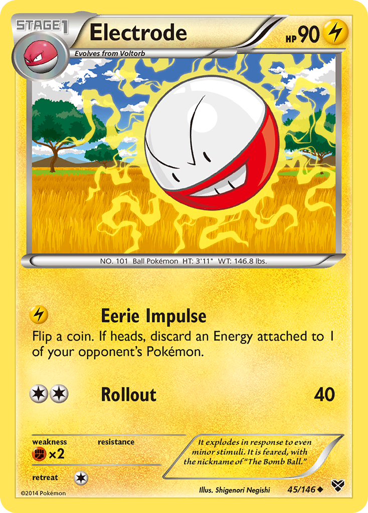 Electrode (45/146) [XY: Base Set] | Enigma On Main