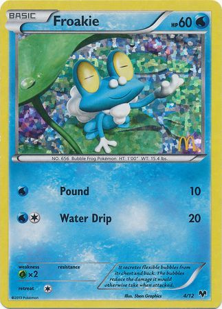 Froakie (4/12) [McDonald's Promos: 2014 Collection] | Enigma On Main