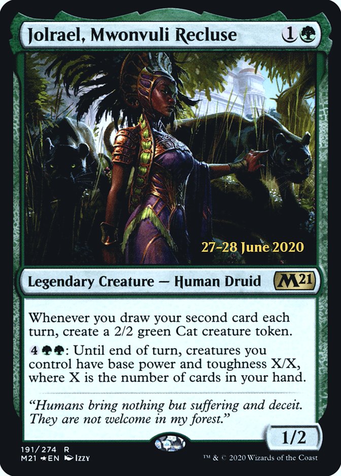 Jolrael, Mwonvuli Recluse  [Core Set 2021 Prerelease Promos] | Enigma On Main