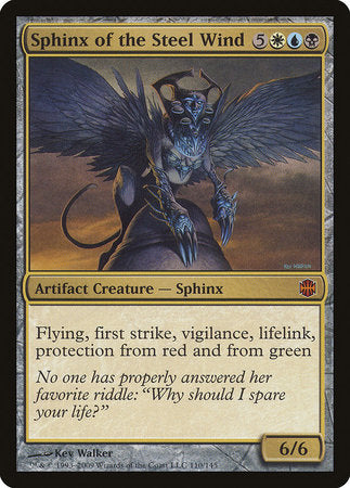 Sphinx of the Steel Wind [Alara Reborn] | Enigma On Main