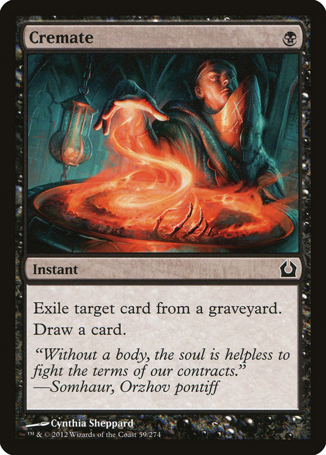 Cremate [Return to Ravnica] | Enigma On Main