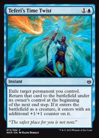 Teferi's Time Twist [War of the Spark] | Enigma On Main