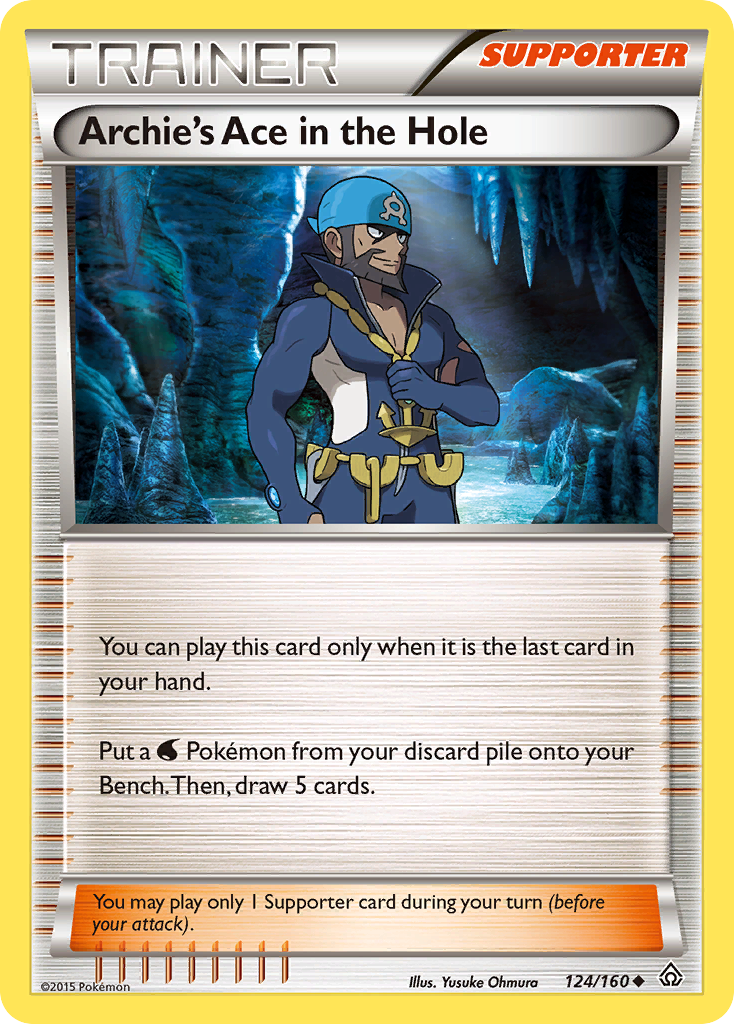 Archie's Ace in the Hole (124/160) [XY: Primal Clash] | Enigma On Main