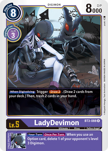 LadyDevimon [BT3-088] [Release Special Booster Ver.1.5] | Enigma On Main