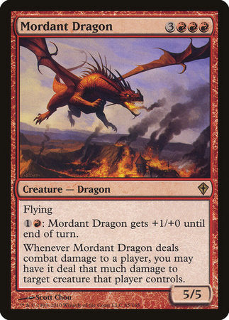 Mordant Dragon [Worldwake] | Enigma On Main