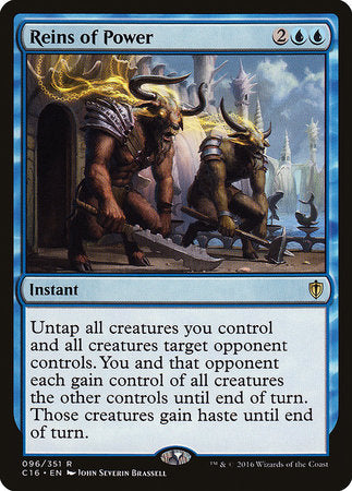 Reins of Power [Commander 2016] | Enigma On Main