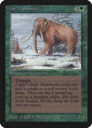 War Mammoth [Limited Edition Alpha] | Enigma On Main