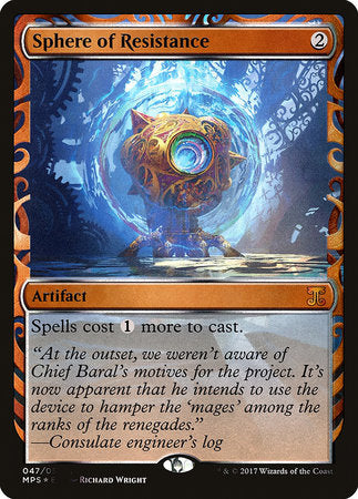 Sphere of Resistance [Kaladesh Inventions] | Enigma On Main