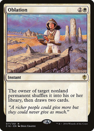 Oblation [Commander 2016] | Enigma On Main