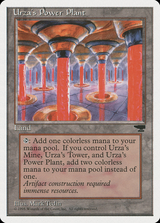 Urza's Power Plant (Red Columns) [Chronicles] | Enigma On Main