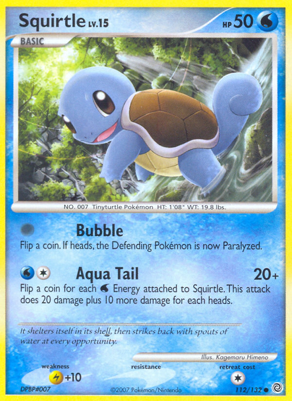 Squirtle (112/132) [Diamond & Pearl: Secret Wonders] | Enigma On Main