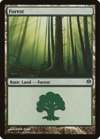 Forest (70) [Duel Decks: Phyrexia vs. the Coalition] | Enigma On Main