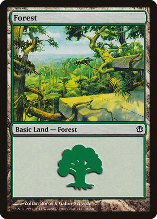 Forest (38) [Duel Decks: Ajani vs. Nicol Bolas] | Enigma On Main