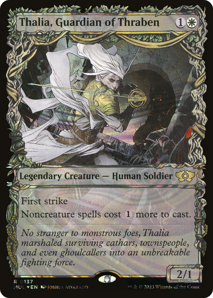 Thalia, Guardian of Thraben (Halo Foil) [Multiverse Legends] | Enigma On Main