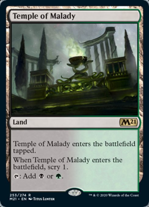 Temple of Malady [Core Set 2021] | Enigma On Main