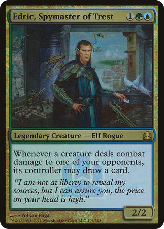 Edric, Spymaster of Trest (Commander Launch Promo) [Commander 2011 Launch Party] | Enigma On Main