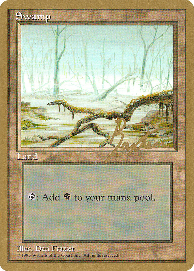 Swamp (gb372) (George Baxter) [Pro Tour Collector Set] | Enigma On Main